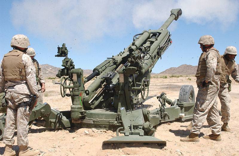 Индийская армия получила первую партию буксируемых гаубиц M777