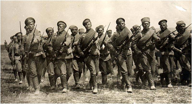 Ударные части русской армии в конце Первой мировой войны