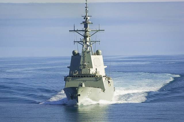 Австралия приняла на вооружение первый эсминец с системой "Иджис"