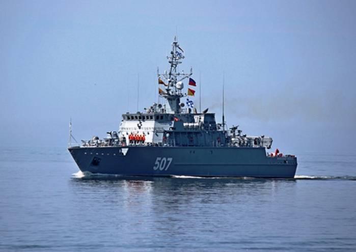 Тральщики БФ отработали действия по обеспечению развертывания корабельных сил