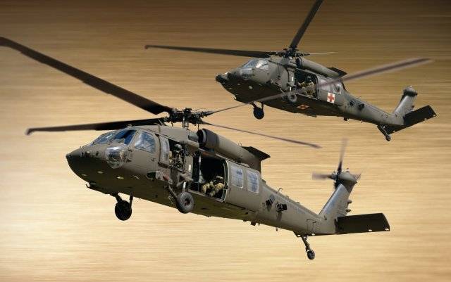 Минобороны США и компания Sikorsky  подписали  контракт на производство 257 боевых и эвакуационных вертолетов
