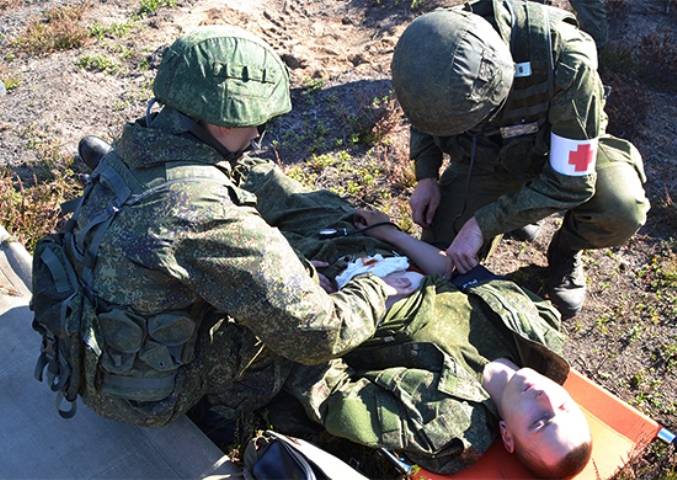 Учения с военными медиками проходят в 4-х российских регионах