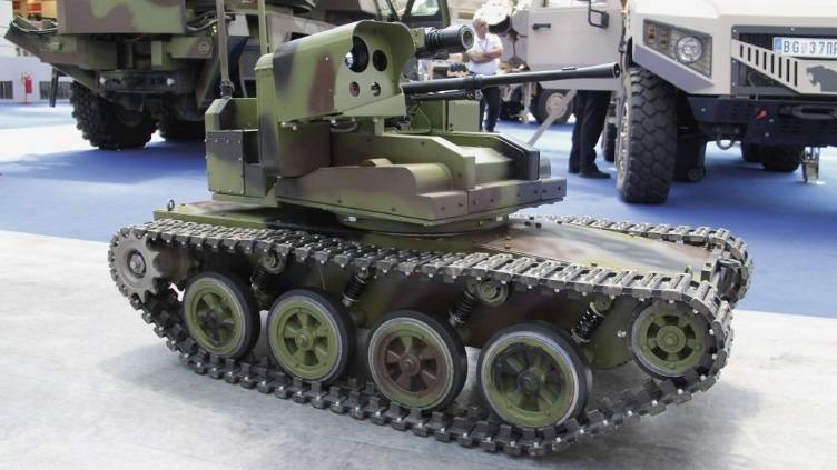 Сербия представила первый прототип беспилотной наземной боевой машины