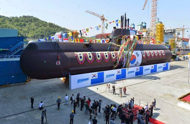 Южной Корее передана шестая немецкая субмарина проекта 214