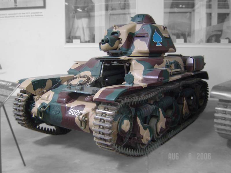Проект бронированной машины разминирования на базе танка Renault R35 (Франция)
