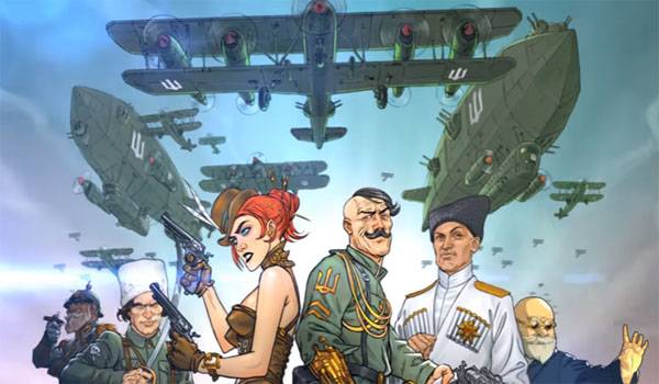 На Украине вышли псевдоисторические комиксы с "гетманским военно-морским флотом"