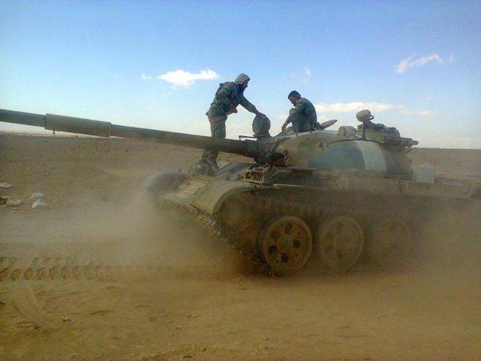 Сирийская армия прорвала оборону ИГИЛ по направлению к Дейр-эз-Зору