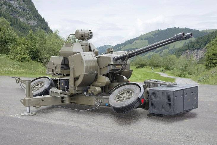 Новая зенитная артиллерийская установка Oerlikon GDF-009 от Rheinmetall