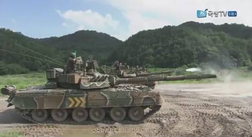 Т-80У в Южной Корее