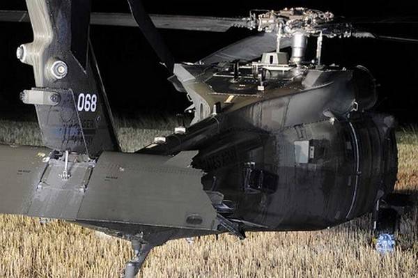 Американский военный вертолет столкнулся с деревом в Австрии