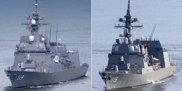 Японские ВМС тестируют новый эсминец