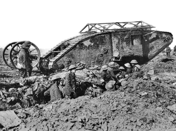 Борьба с танками в 1918 году