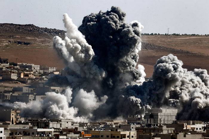 Коалиция США нанесла удар фосфорными бомбами по госпиталю в Ракке
