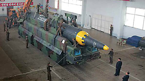 В КНДР пояснили маршрут подлета ракет к Гуаму