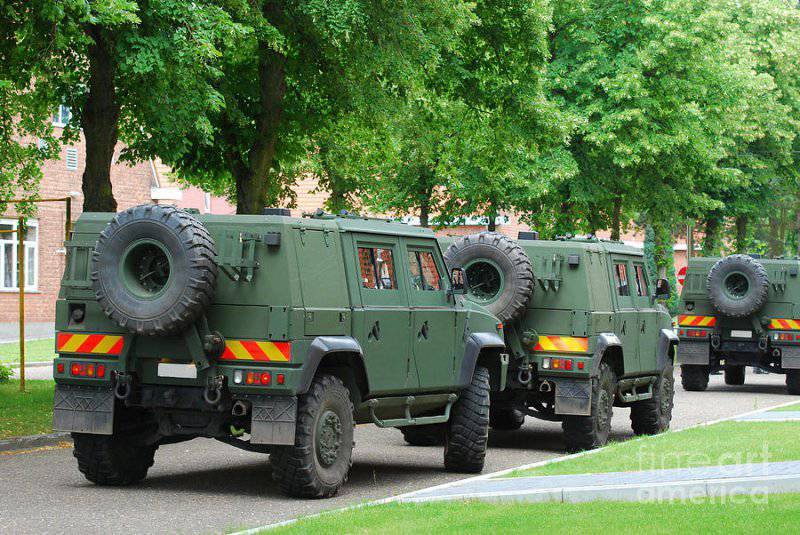 Бельгия заменяет бронемашины Iveco LMV Lynx