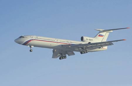 Причины катастрофы летевшего в Сирию Ту-154 остаются неясными