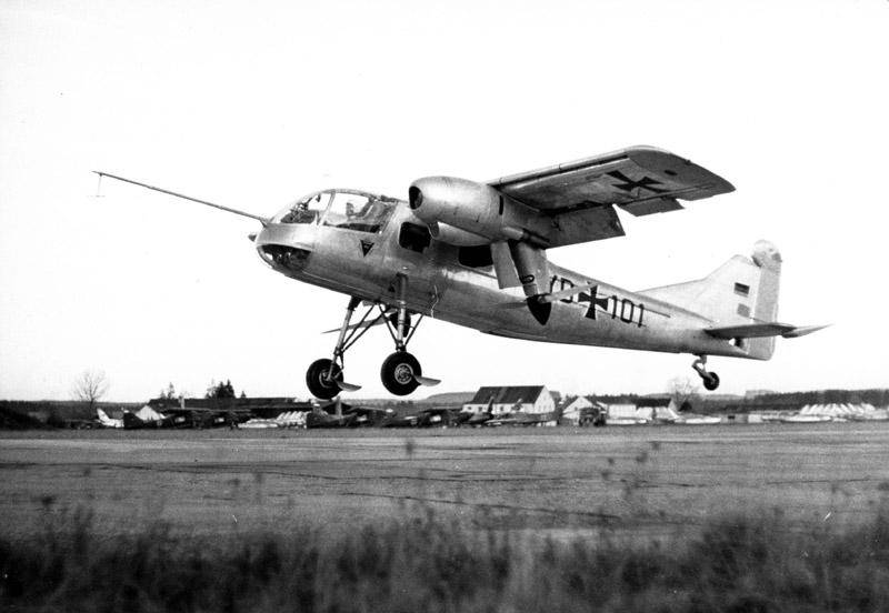 Экспериментальный самолёт укороченного взлета и посадки Dornier Do 29