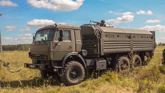 Спецназ ЦВО получил на вооружение  капсульные бронеавтомобили «КАМАЗ»