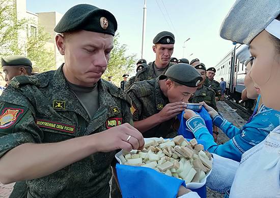 Российские подразделения прибыли в Монголию для участия в совместном учении