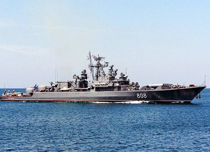 Сторожевой корабль «Пытливый» выполнил в Черном море ракетные стрельбы