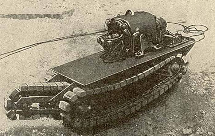 Сухопутная торпеда Aubriot-Gabet Torpille Electrique (Франция)