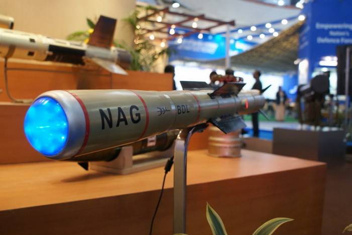 Индия успешно испытала противотанковую ракету третьего поколения