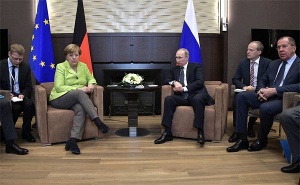 Путин и Меркель обсудили возможное появление миротворцев ООН в Донбассе