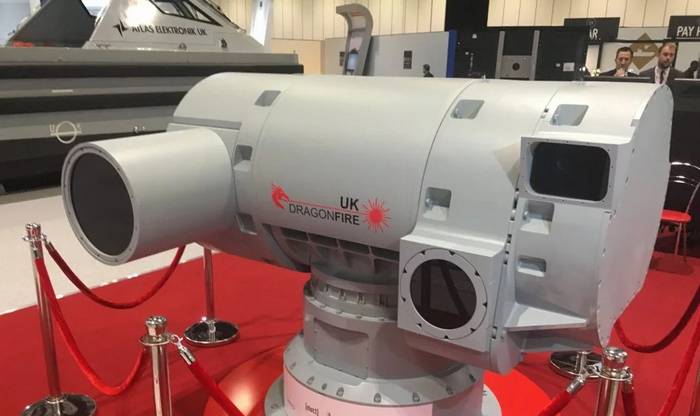 Британцы представили прототип боевого лазера