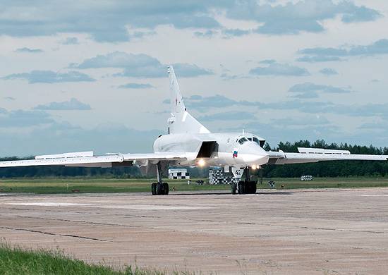 Ту-22М3 ВКС РФ выкатился за пределы ВПП