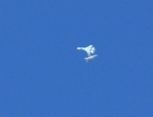 Су-27 над Невадой имитировал воздушный бой с F-16?