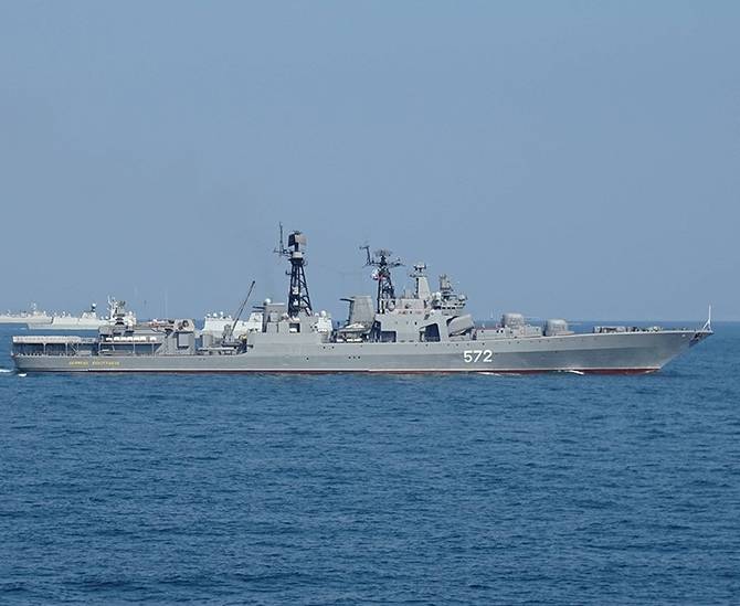 ВМФ России и ВМС Китая задействуют в совместном учении 11 кораблей