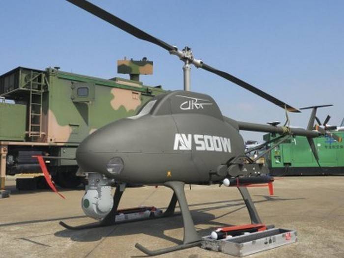 Китай объявил о начале выпуска беспилотного автономного вертолета AV500W