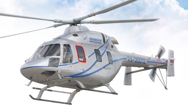Планы модернизации вертолета «Ансат»