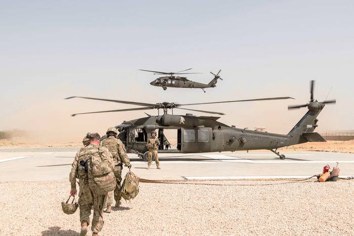 Россия выразила недоверие США из-за "неопознанных вертолетов" в Афганистане