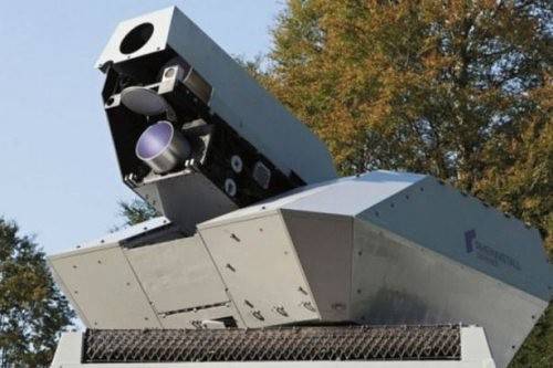 Американская Lockheed Martin обнародовала кадры испытаний лазерной установки