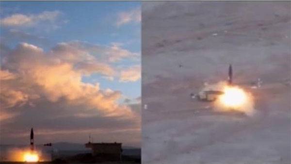 Иран провёл испытание баллистической ракеты