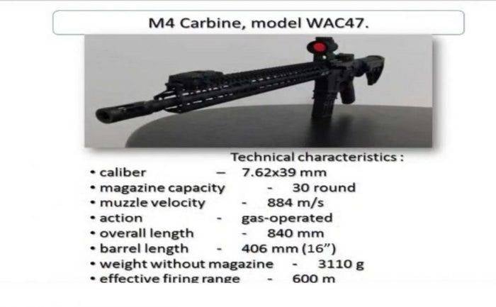 ВСУ вооружаются клоном американских винтовок M4/M16