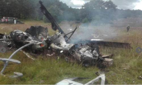 Семь военнослужащих погибли при крушении вертолёта в Мексике