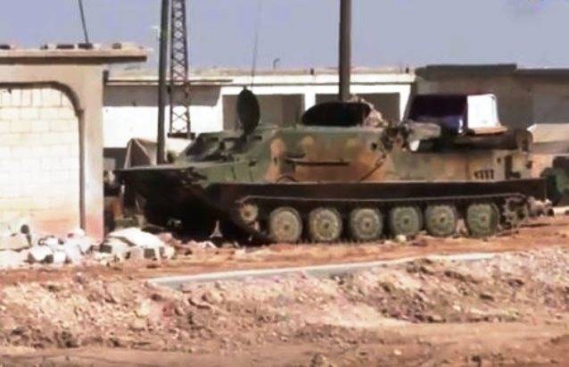 «Танковому спецназу» в Сирии помогает советский БТР-50