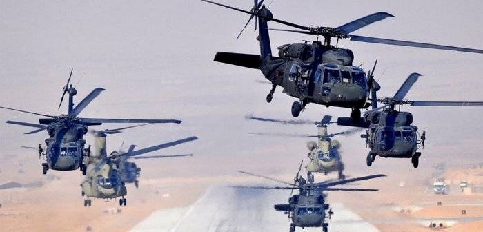 Пентагон перебрасывает в Латвию 76 вертолетов