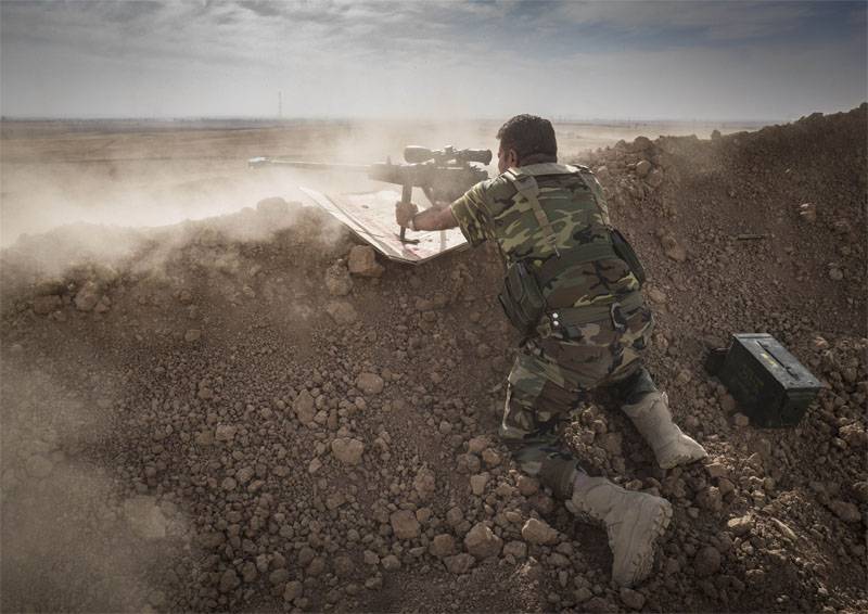 Пешмерга выстраивает линии обороны близ Эрбиля