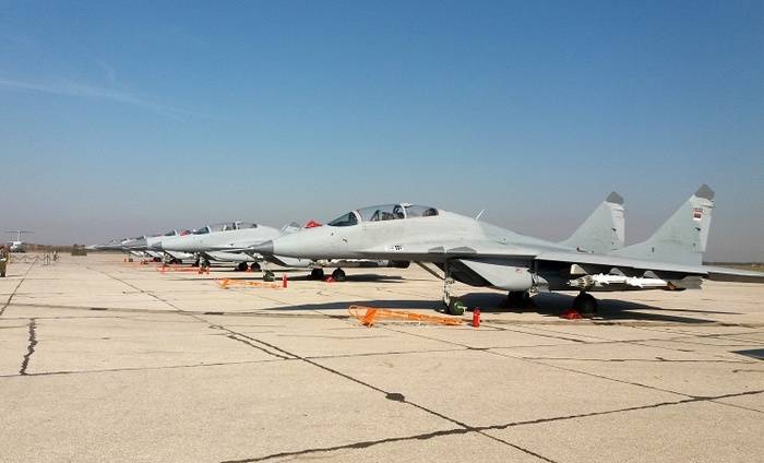 Шойгу: Россия выполнила обещание доставить в Сербию шесть МиГ-29