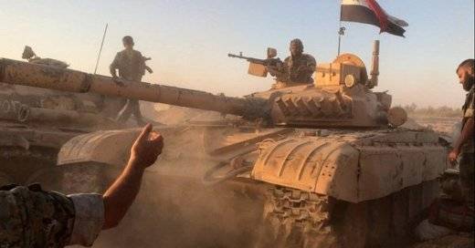 В Дейр-эз-Зоре сирийская армия задействовала Т-72, модернизированные итальянцами