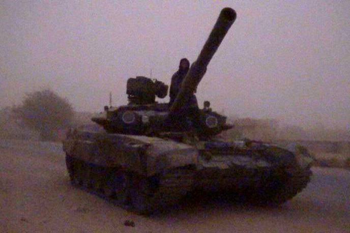В Сирии террористы захватили танк Т-90