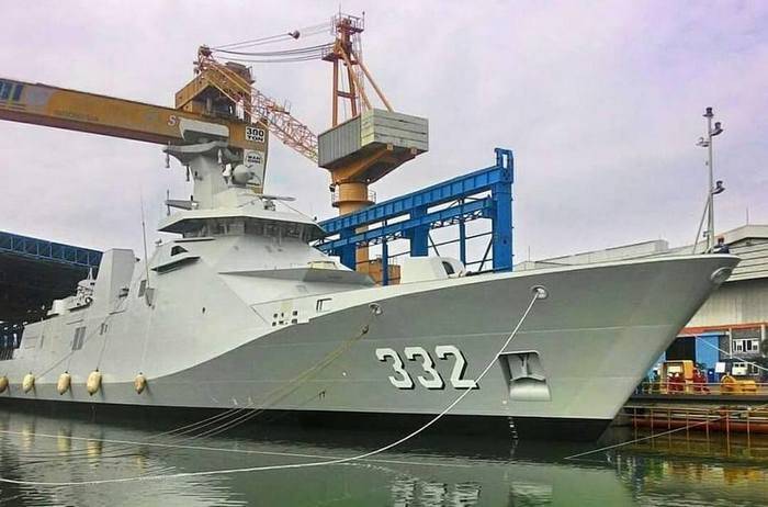 Индонезия приняла на вооружение новый фрегат