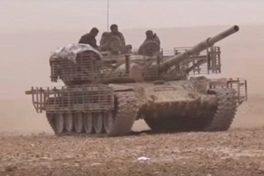 Сирийский «танковый спецназ» снова в бою