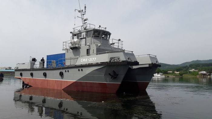 Тихоокеанский флот пополнился водолазным катером нового поколения