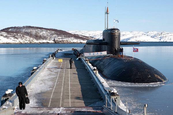 Атомная подводная лодка "Тула" готовится к возвращению в строй