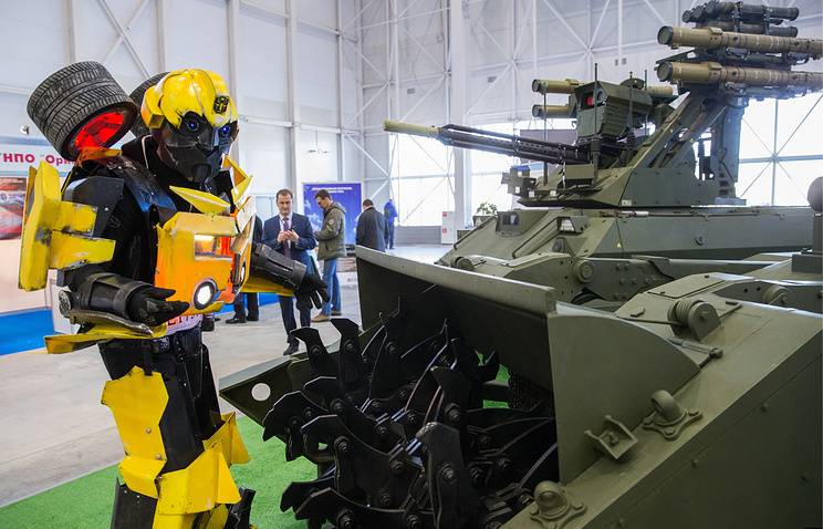 В ВС РФ количество робототехнических комплексов выросло в 11 раз