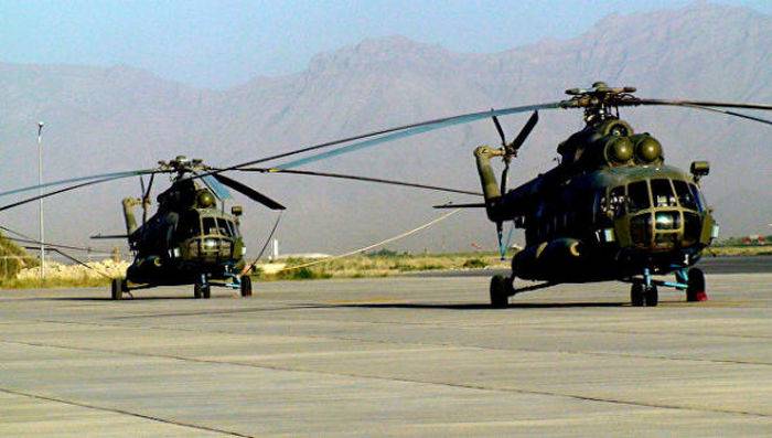 ФСВТС: отказ Афганистана от российских вертолетов ударит по боеспособности страны